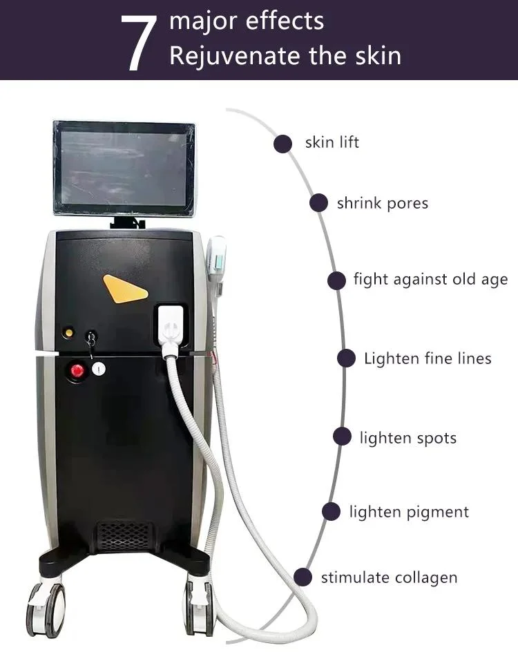 High Quality Dpl IPL Ice Cool Painless Permanet Body Shaping Skin Rejuvonation Laser Hair Removal Device