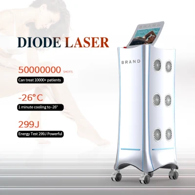 Newest 4 in 1 808nm 940nm 1064nm 755nm Diode Laser 808 Body Hair Removal Machine Skin Whitening Devices